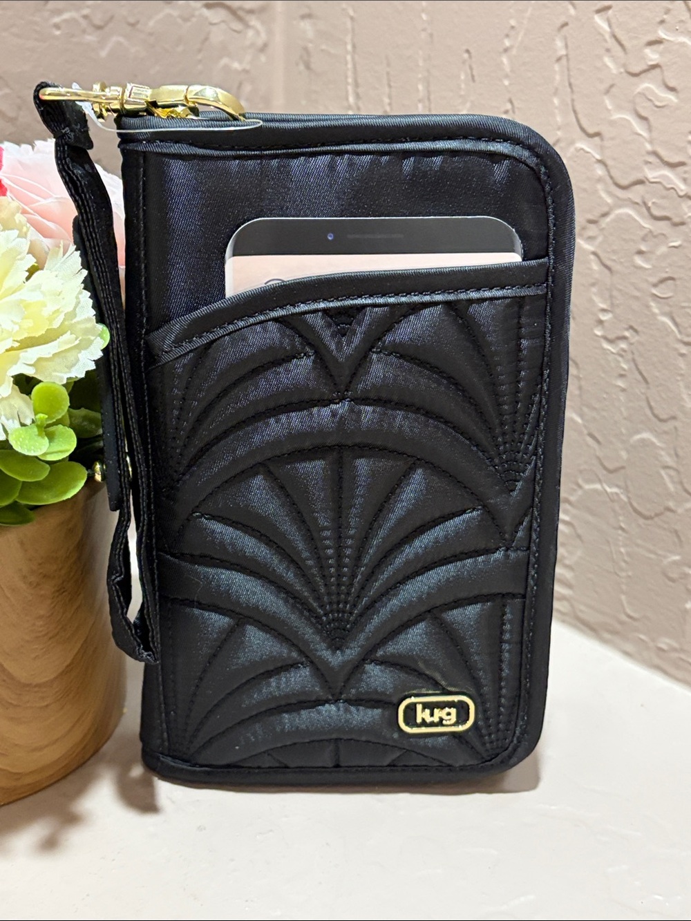 Wicked x Lug Tandem Zip RFID Wallet ~ Black